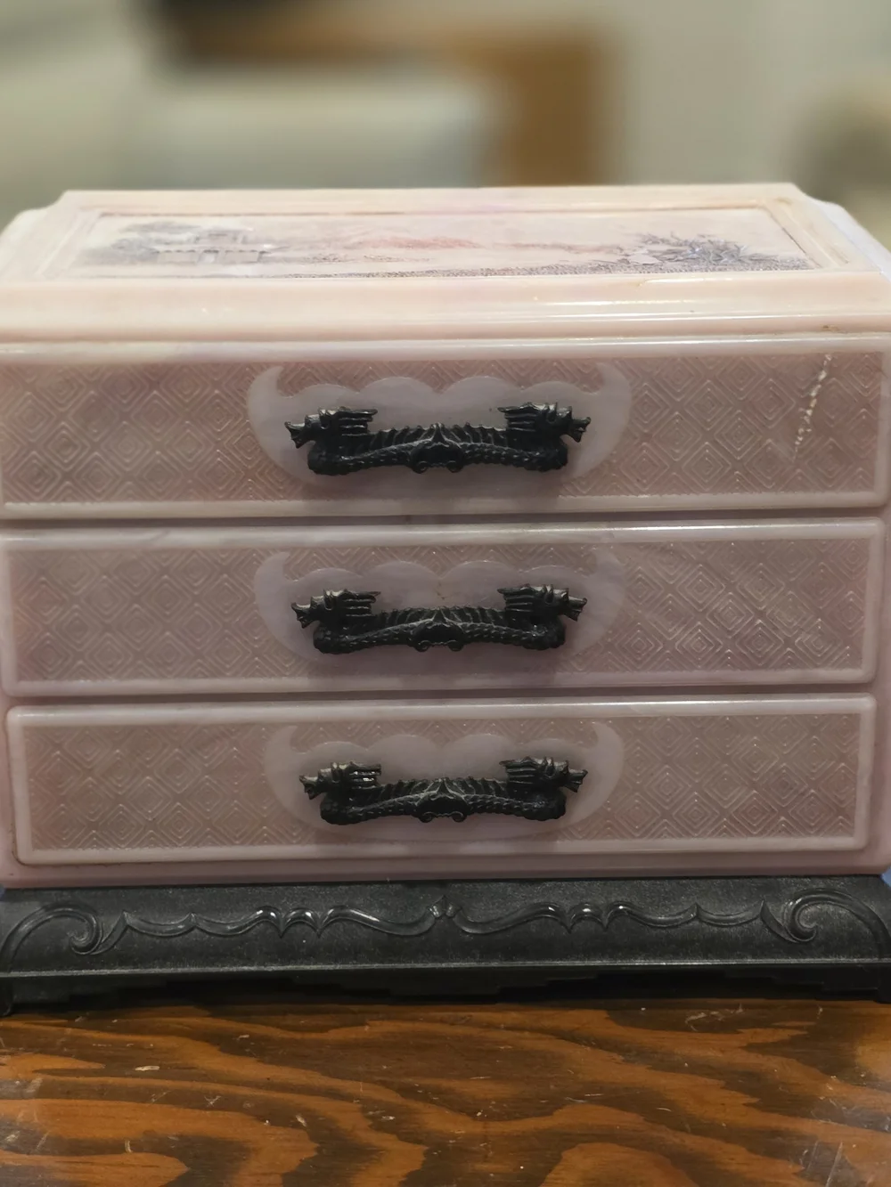 Antique Desktop Drawer Set